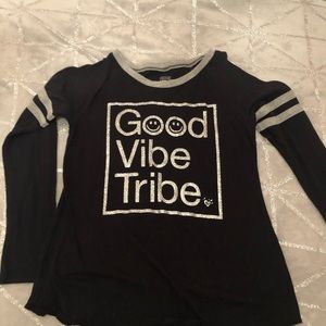 Justice girls long sleeve tshirt